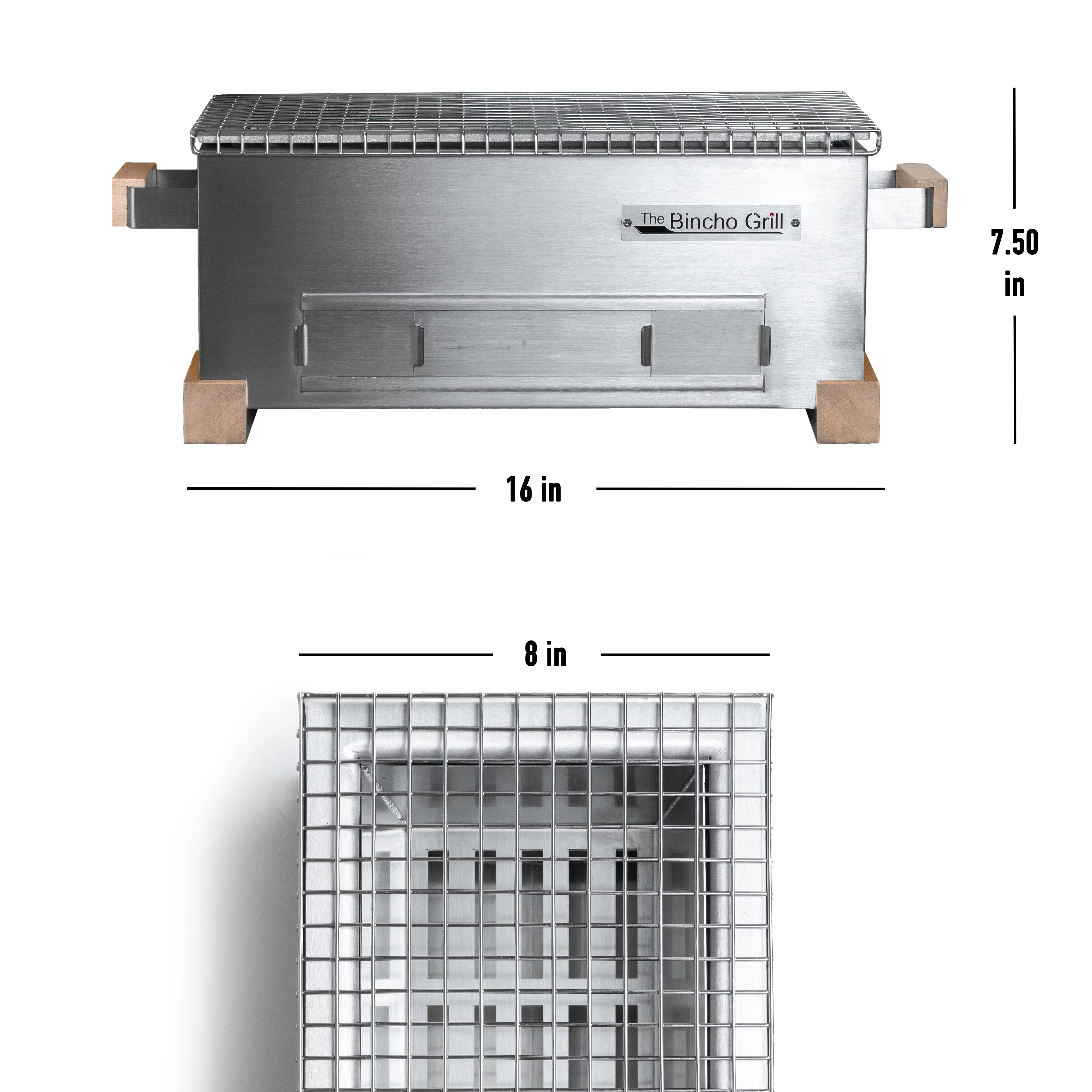 16" Yakitori Tabletop Charcoal Grill-Mini (MG-168)