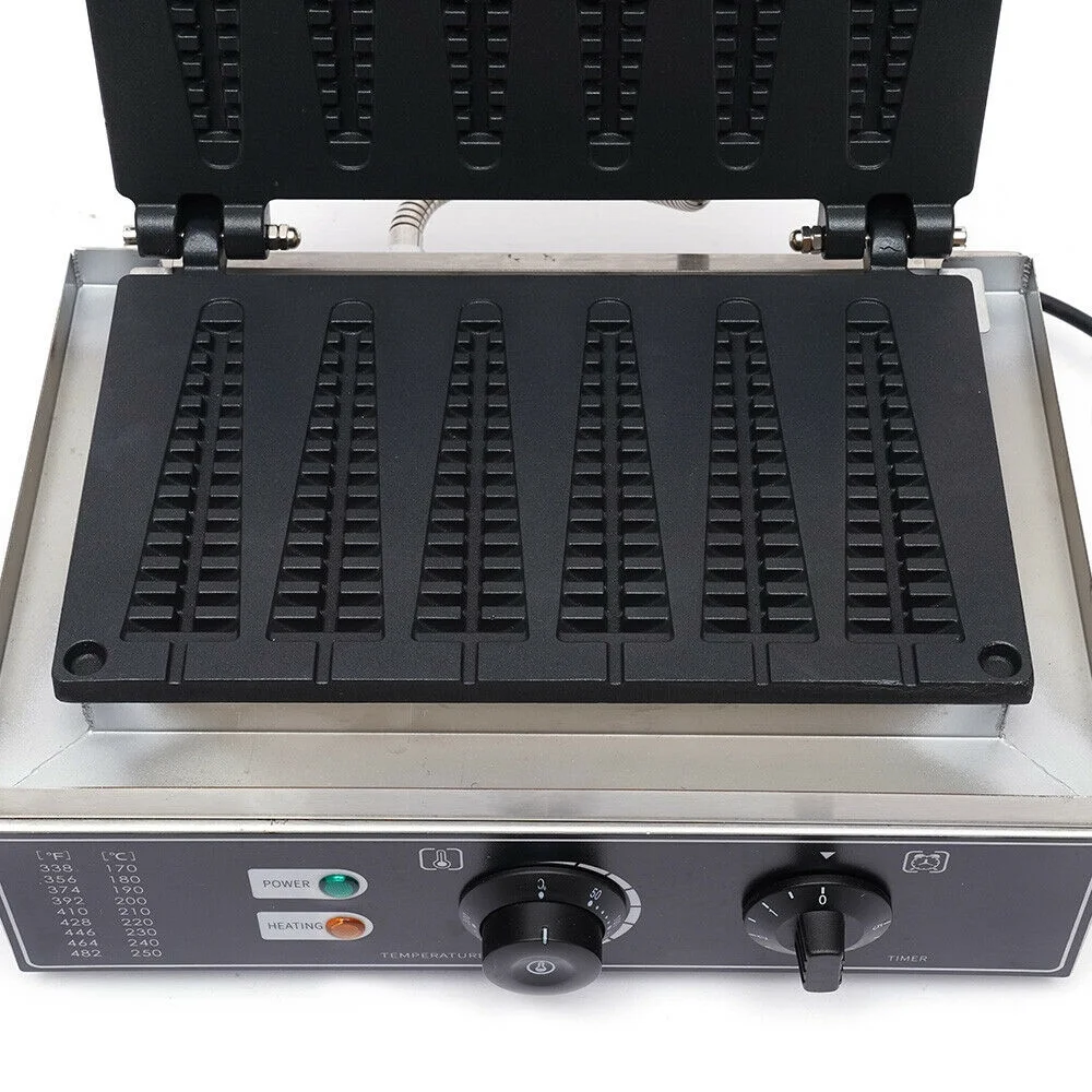 Commercial Waffle Maker Machine Muffin maker Commercial Nonstick Electric 1.55kw