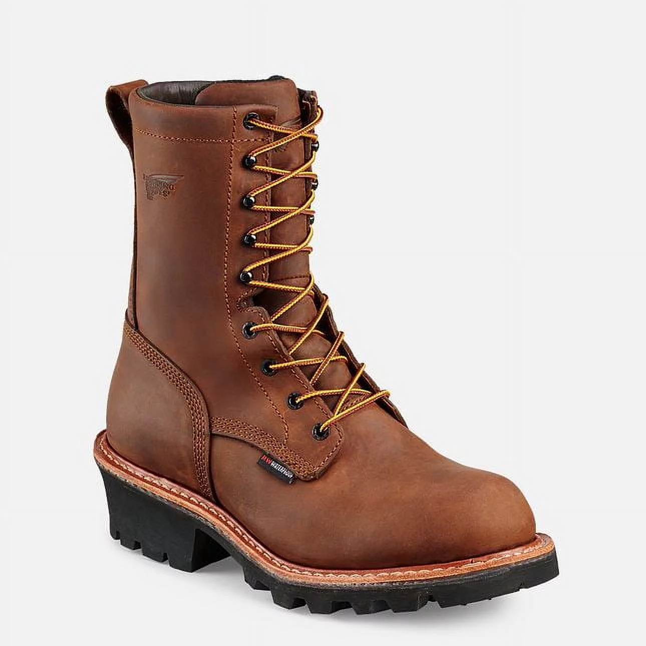 Red Wing Loggermax Men's Waterproof Soft Toe Logger Work Boot - Style 620 size 9.5 EE