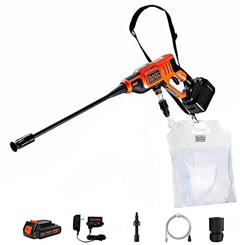 BLACK+DECKER 20V MAX Pressure Washer, 350 PSI (BCPW350C1)