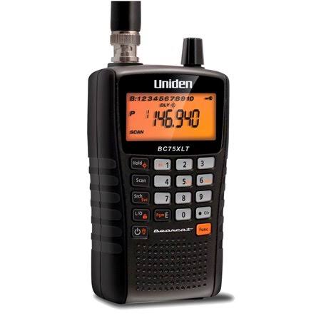 Uniden BC75XLT 300 Portable Compact Handheld Scanner w/ Backlit Display