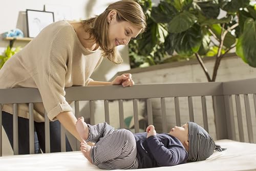 Naturepedic Organic Baby Crib Mattress - Lightweight Infant & Toddler Mattress - Waterproof Baby Bed Mattress for Crib