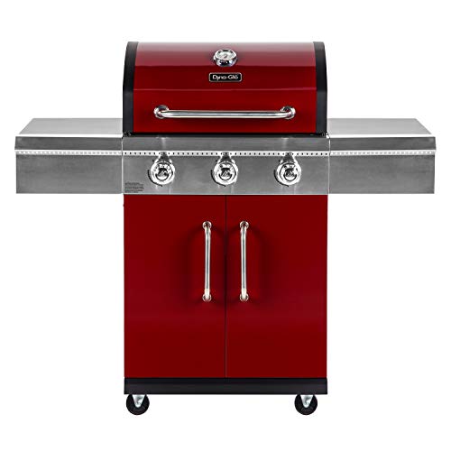 Dyna-Glo 3 Burner Red LP Gas Grill