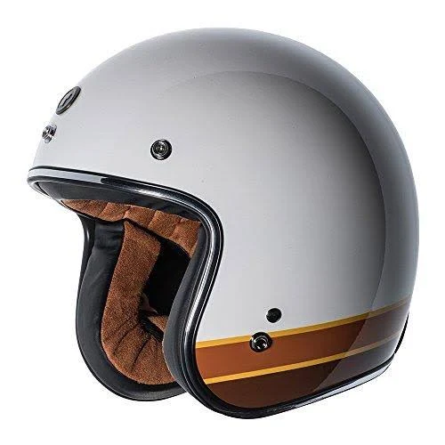 Torc Dot 3/4 Helmet Captain - Black