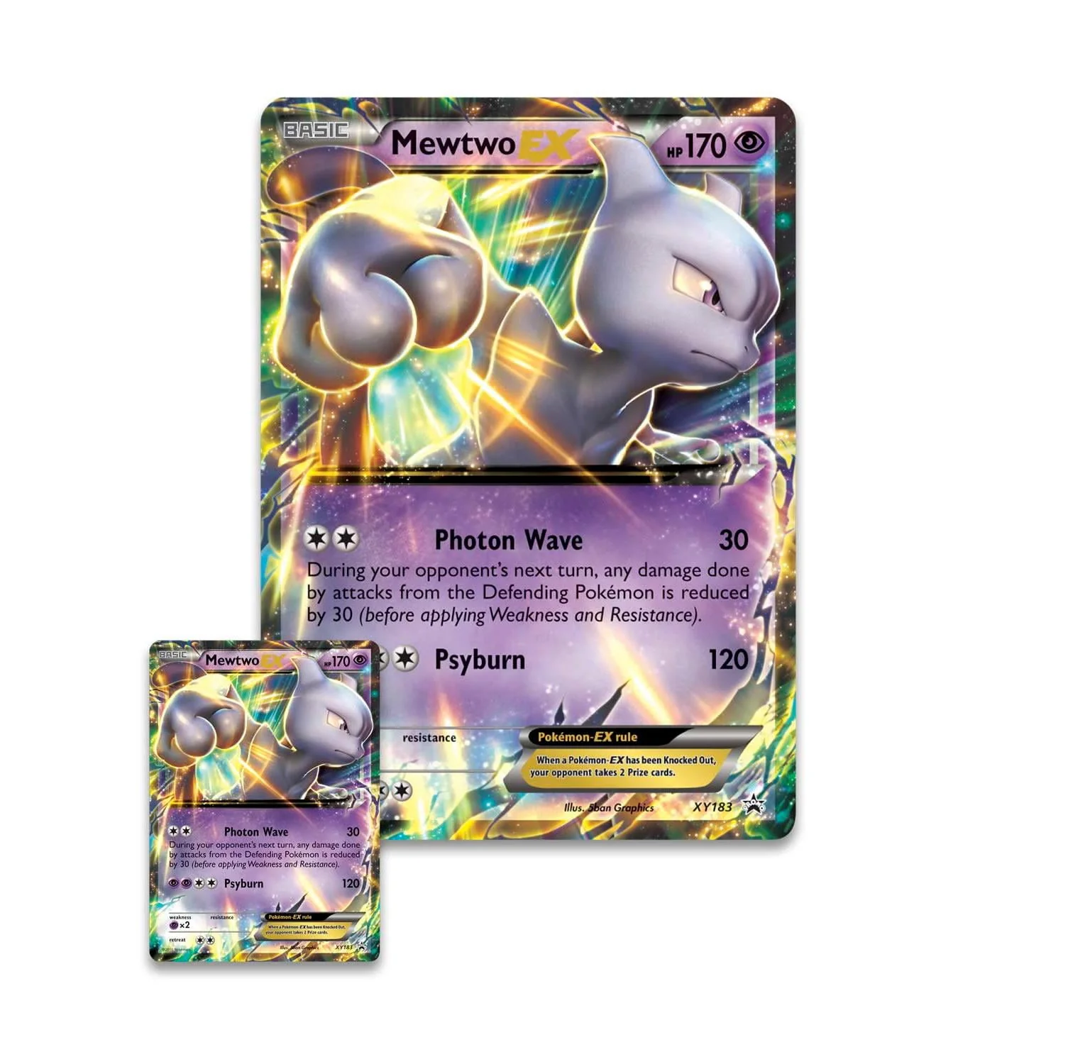 Pokémon Trading Card Games: Mewtwo-EX Box