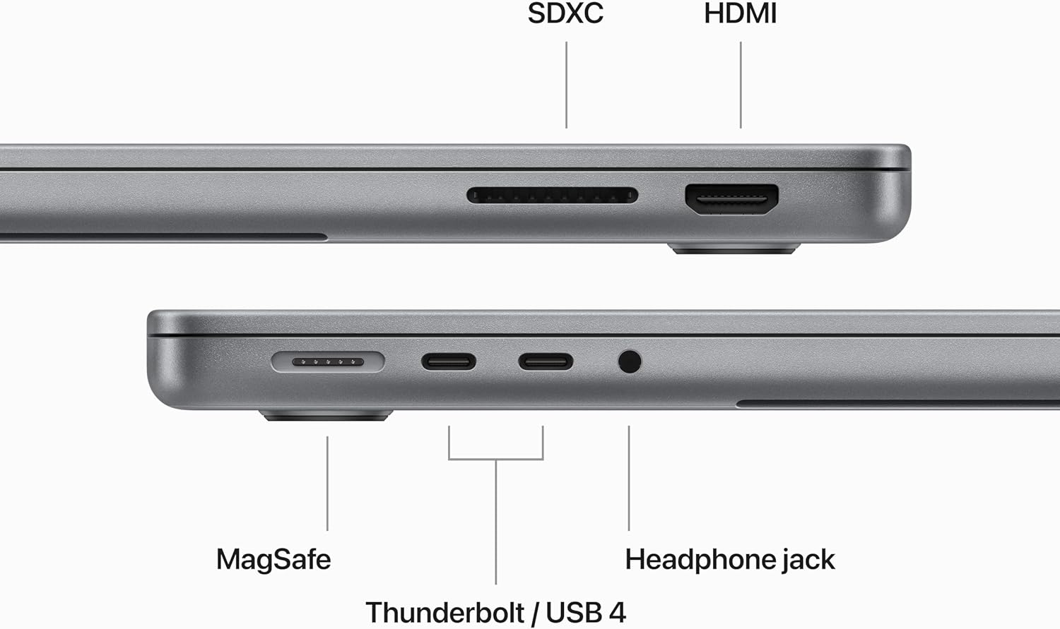 Apple 2023 MacBook Pro Laptop M3 chip with 8‑core CPU, 10‑core GPU: 14.2-inch Liquid Retina XDR Display, 8GB Unified Memory