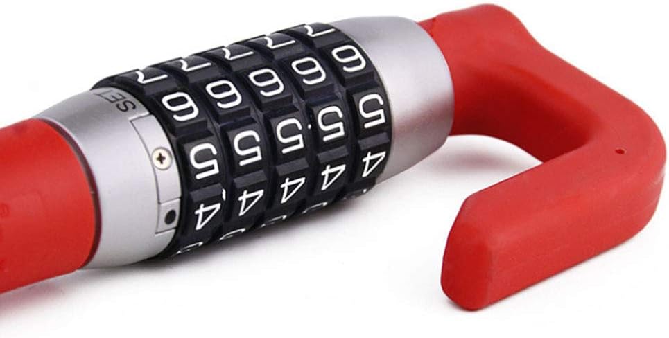 WANLIAN Car Code Lock,Car Anti-Theft Device,Brake Pedal/Steering Wheel Lock,Locking Bar,Anti Theft Protection,Steering Wheel Clutch Lock