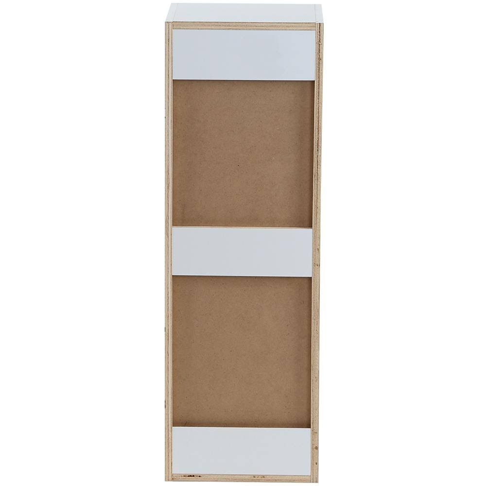 Hampton Bay Cambridge Shaker Assembled 12x36x12.5 in. Wall Cabinet with 1 Soft Close Door in White