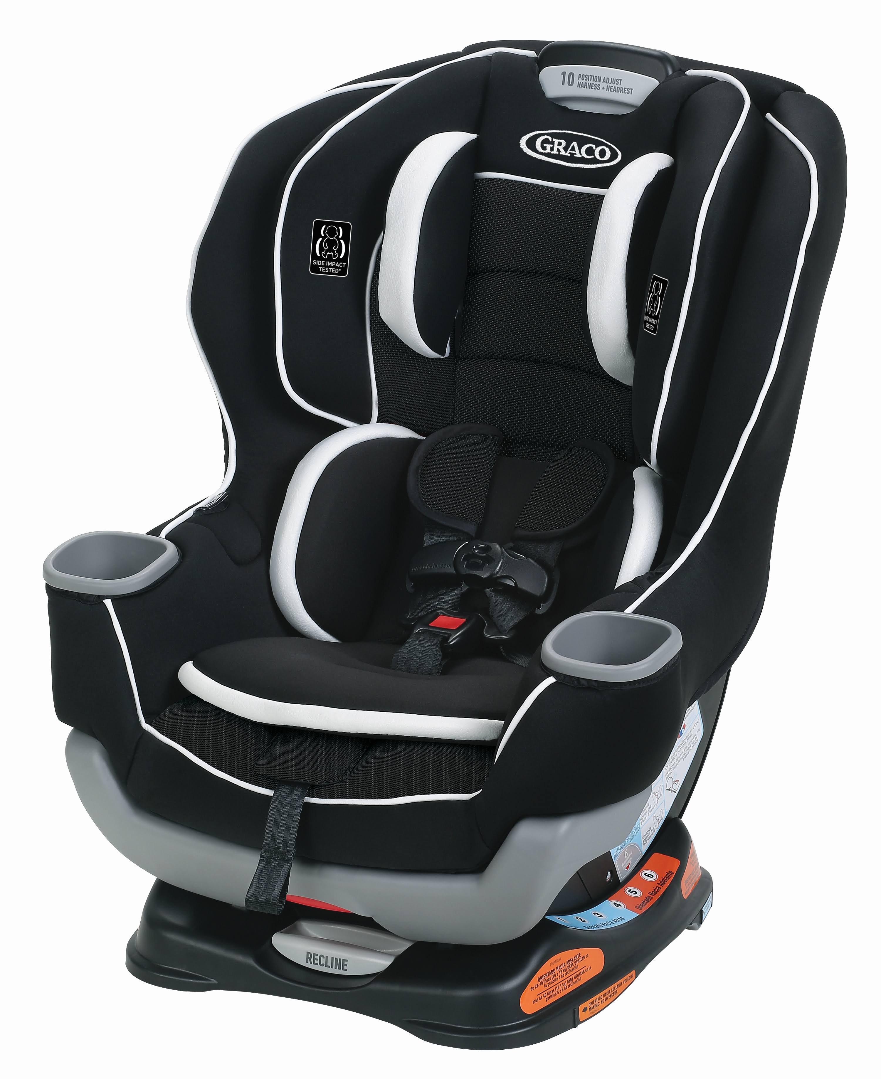 Graco - Extend2Fit Convertible Car Seat, Binx