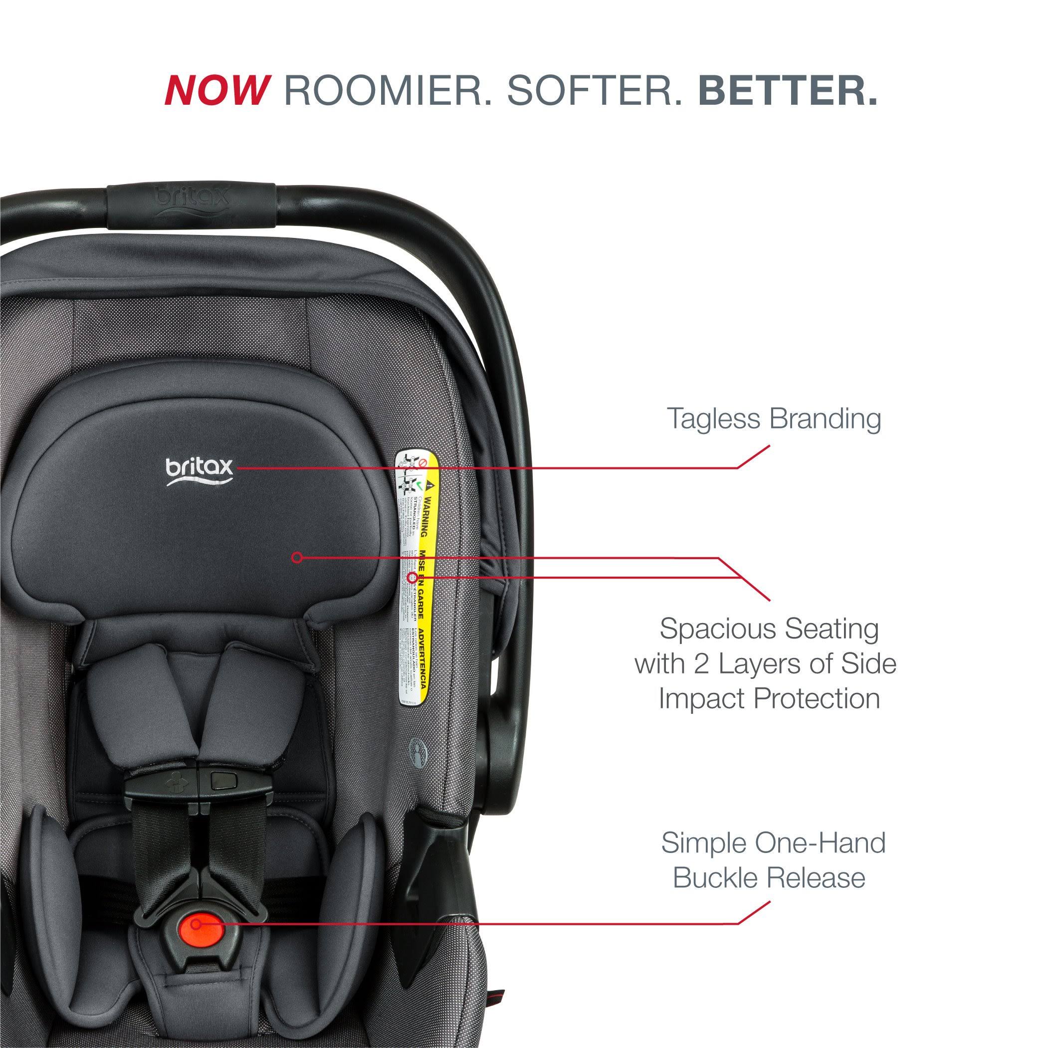 Britax B-Safe Gen2 FlexFit+ Infant Car SEAT, Drift SafeWash
