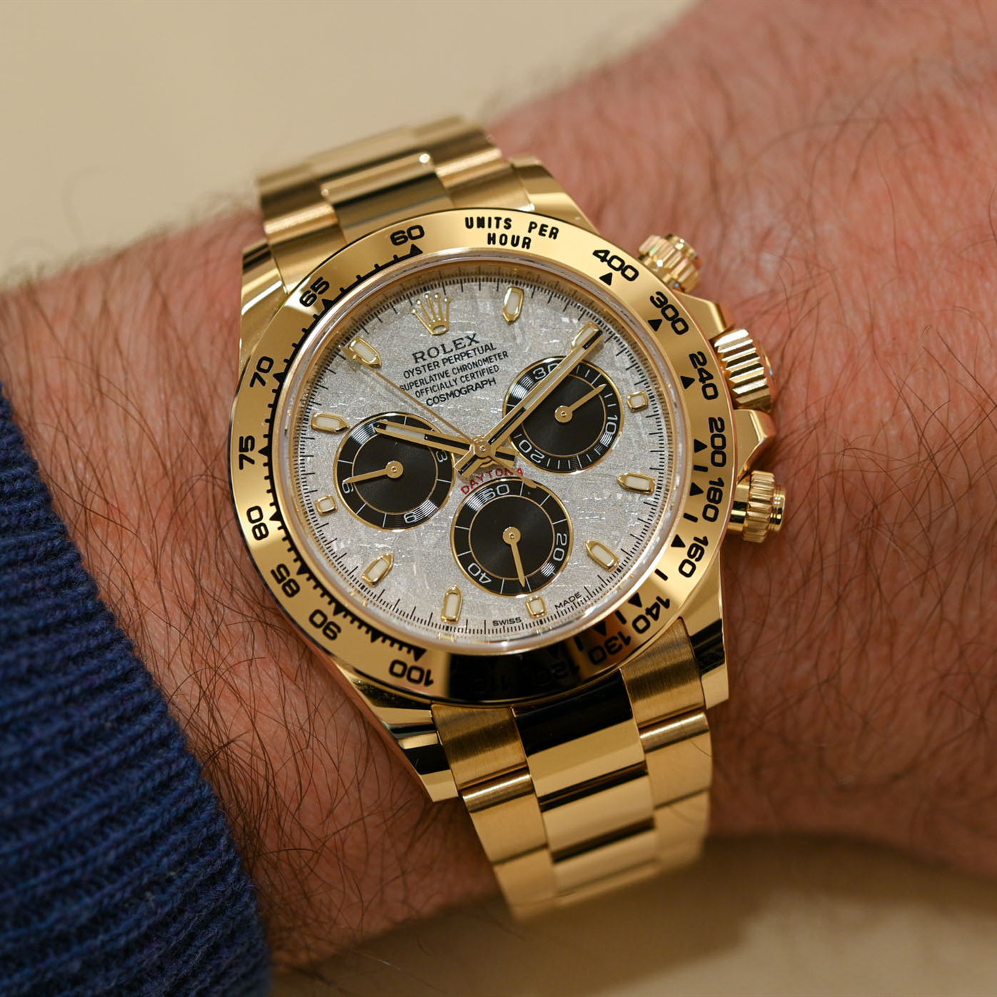 Daytona meteorite multiple styles 40mm