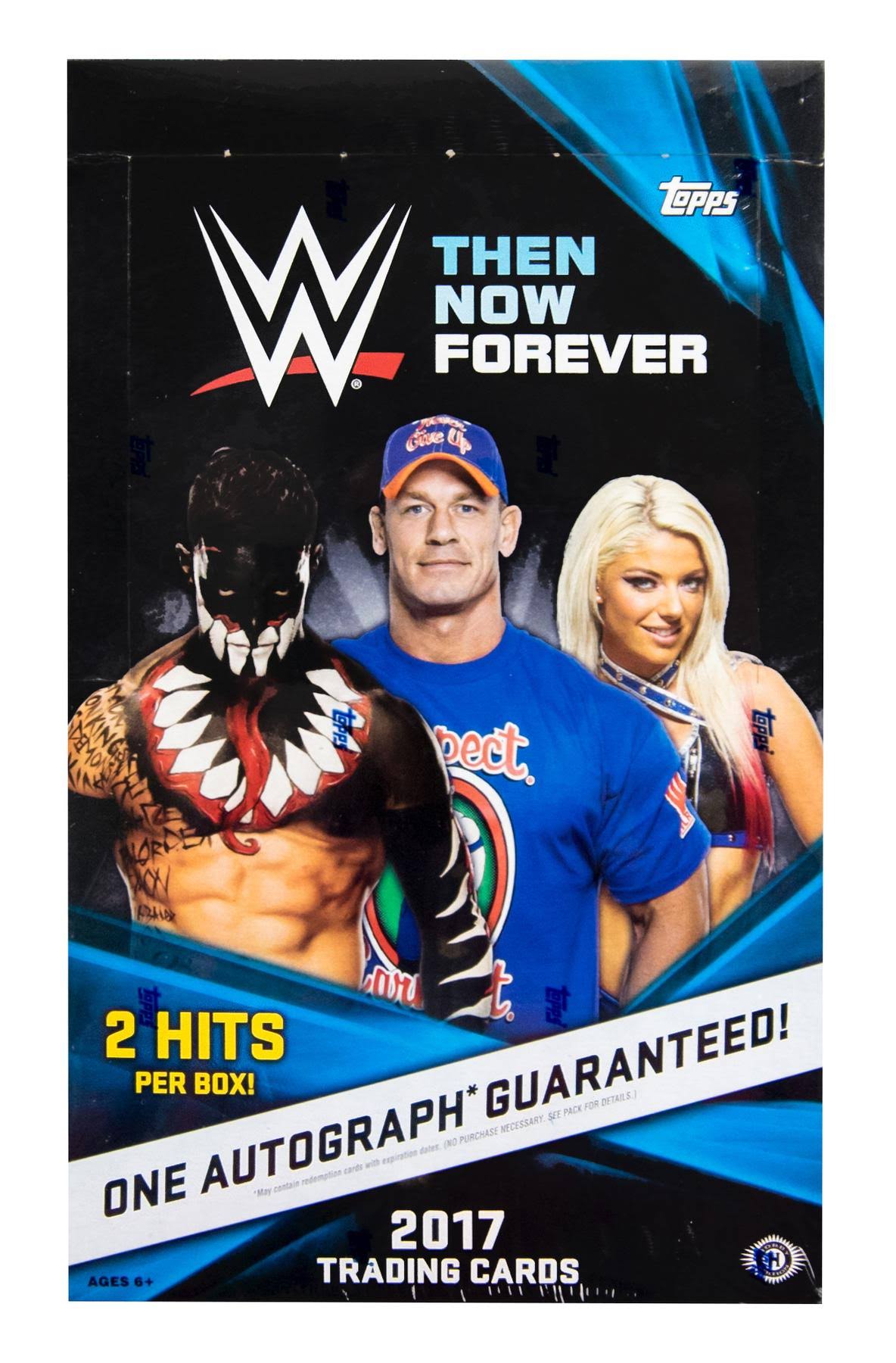 WWE Wrestling 2017 WWE Then Now Forever Trading Card Hobby Box