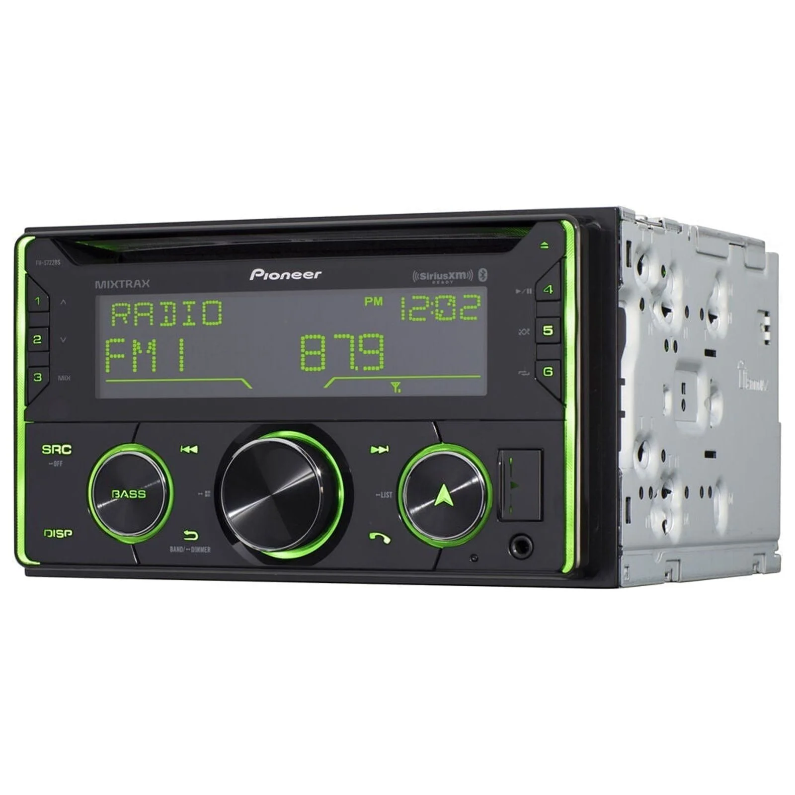 Pioneer FH-S722BS  Double DIN + 2 Pioneer TS-G1620F 6.5" 300Watt Speakers