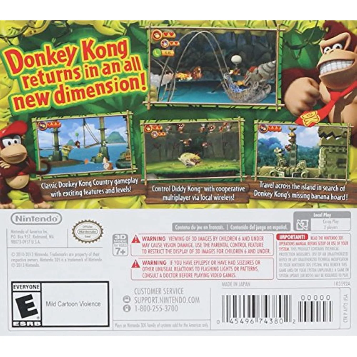 Nintendo Selects: Donkey Kong Country Returns 3D