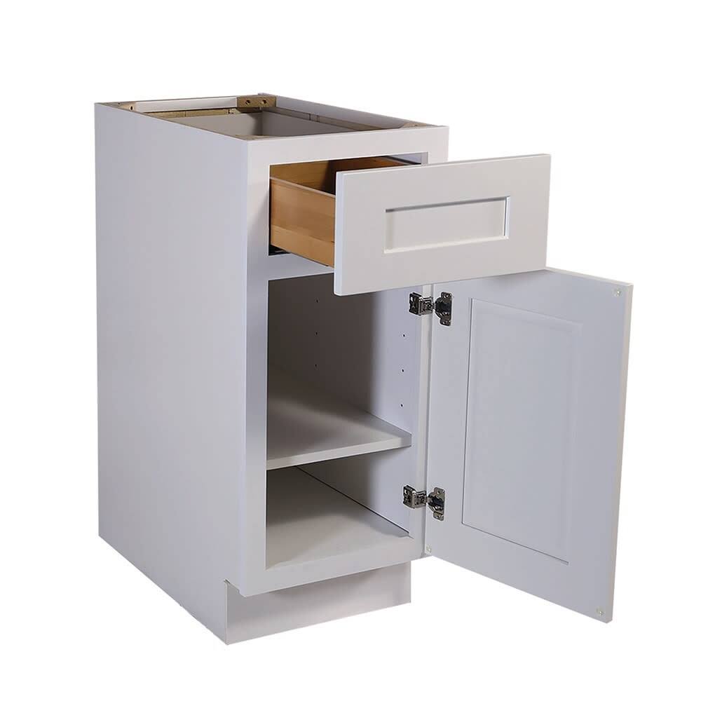 Design House 613141 Brookings 18x22 Fully Assembled Kitchen Base Cabinet, White Shaker