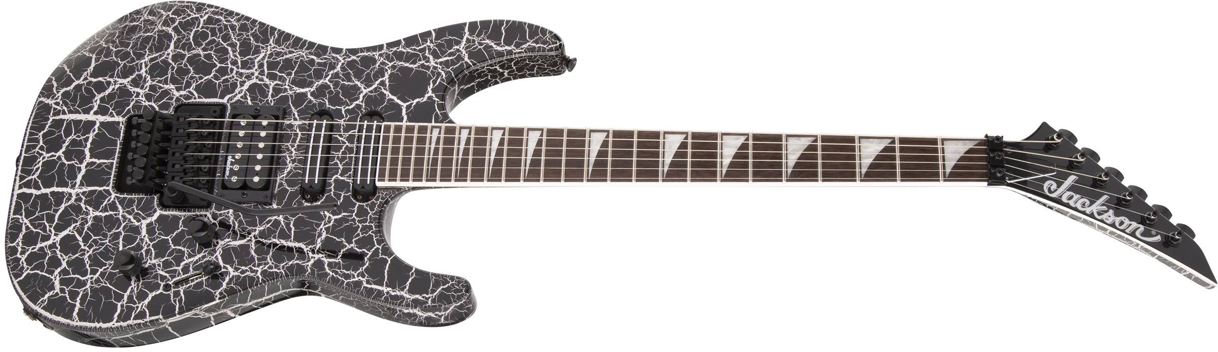 Jackson x Series Soloist SL3X DX Crackle Electric Guitar Silver