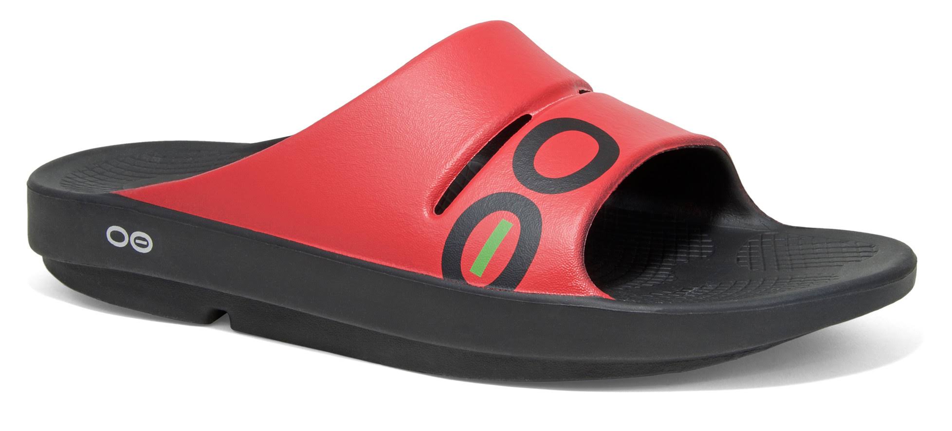 OOFOS OOahh Sport (Black/Red) - Avayadevconnect