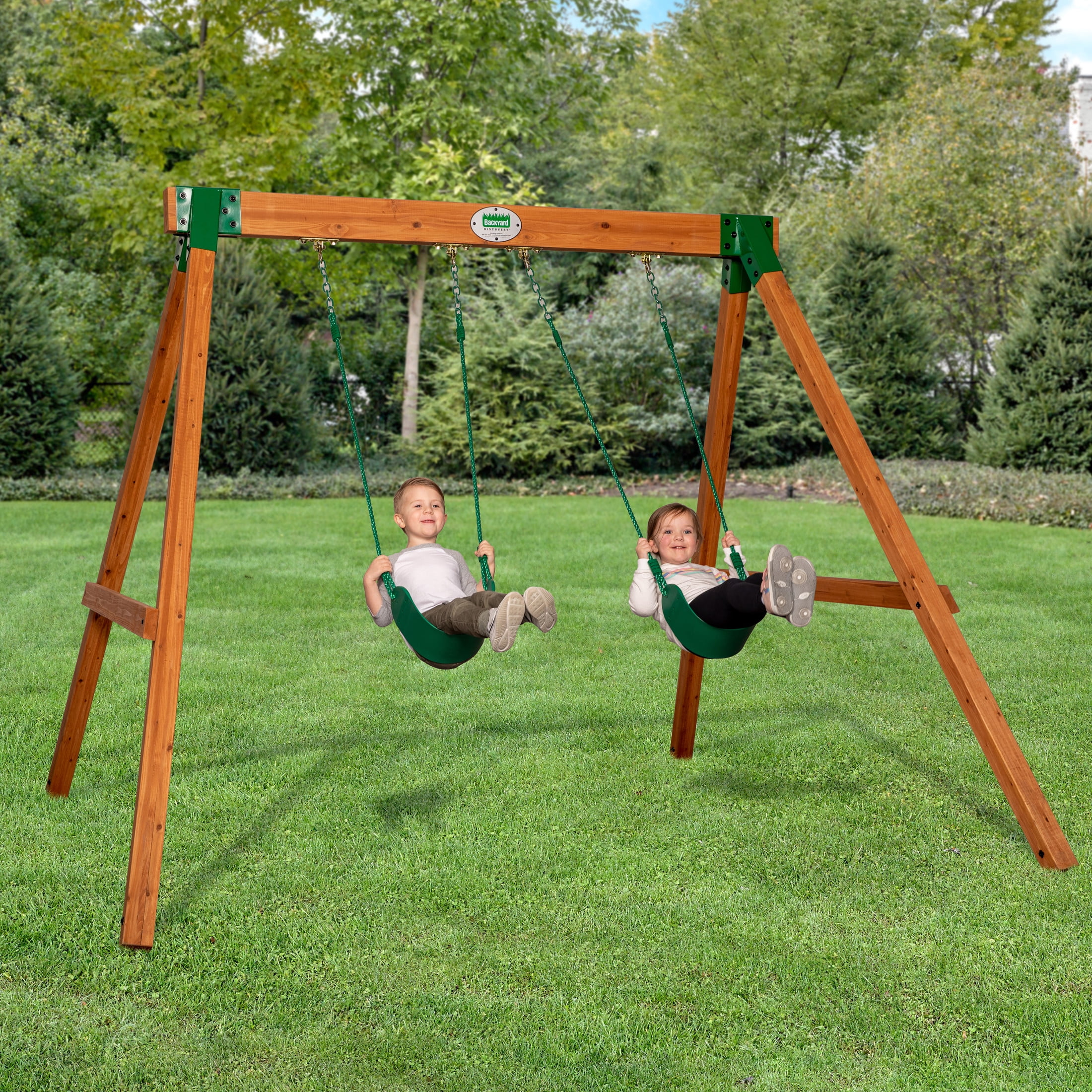 Backyard Discovery Durango Heavy Duty Swing Set - Curated Treasures Market