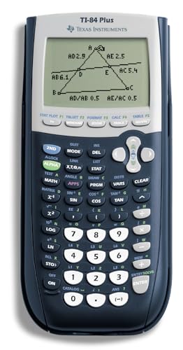 Texas Instruments TI-84 Plus Graphics Calculator, Black 320 x 240 pixels (2.8" diagonal)