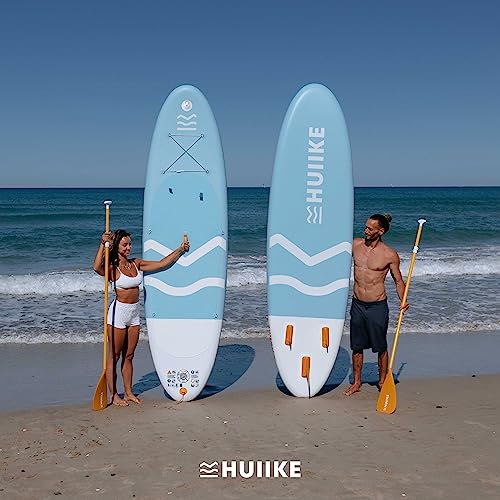 Inflatable Paddle Board for Adults with Accessories Included, Oar, Fins, Pump. Stand Up Paddleboard Great Stability and Resistance. 10’ x 33" x 5.9"