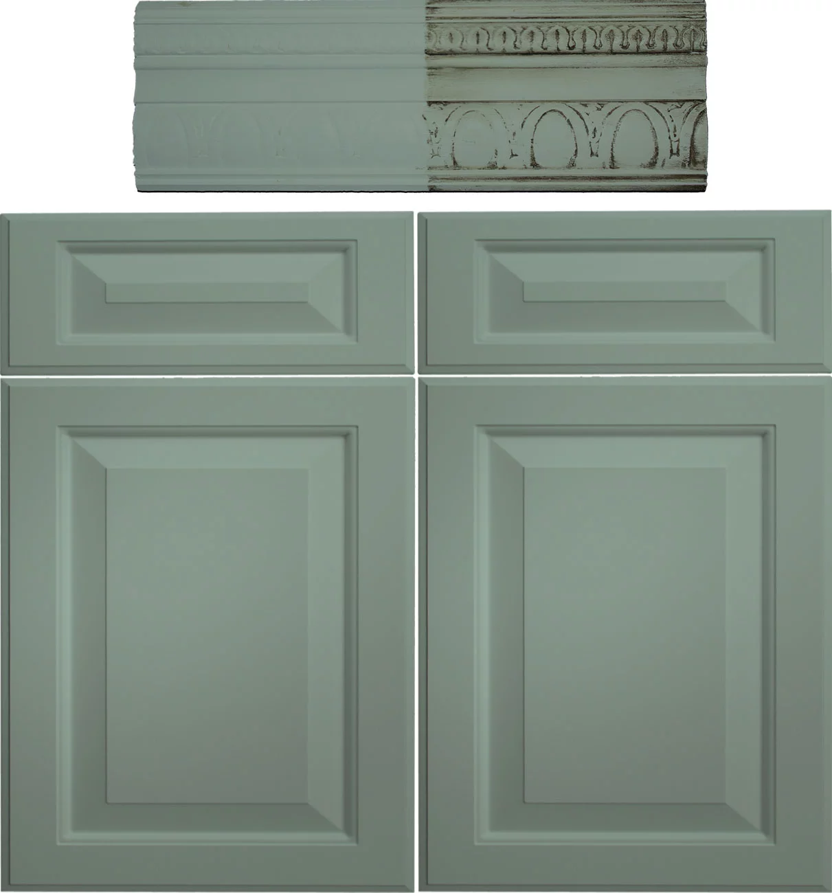 Renaissance Chalk Finish Paint - Celadonite Pint (16oz) - Chalk Furniture & Cabinet Paint - Non Toxic, Eco-Friendly, Superior Coverage