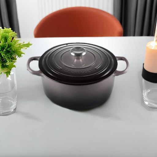 Le Creuset Enameled Cast Iron Signature Round Dutch Oven, 5.5 qt., Cerise