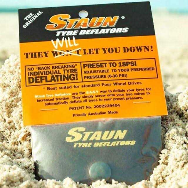 Staun Tire Deflators The Australian Original Tyre Deflator - Sports Supplies Online Store