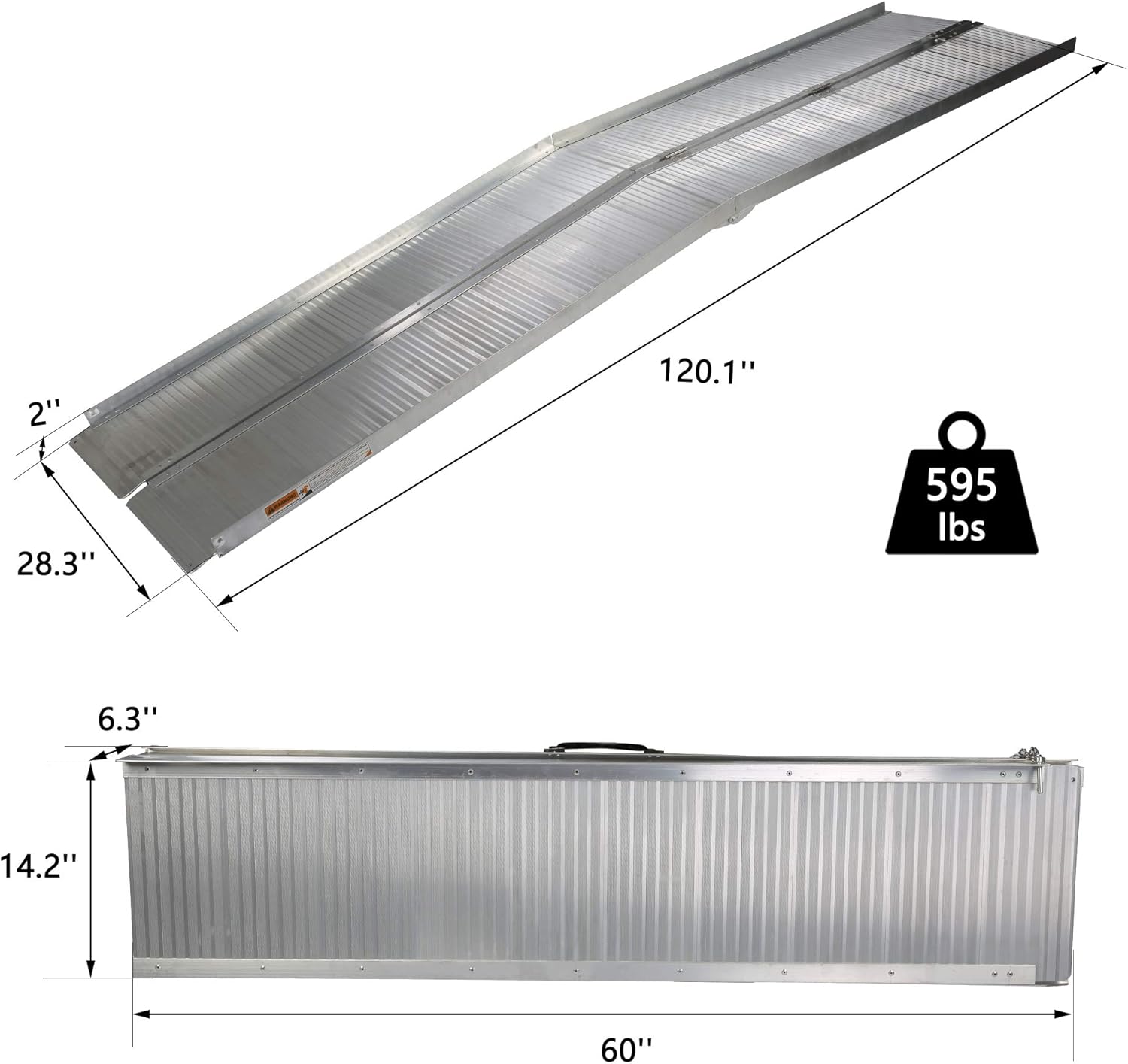 Wheelchair Ramp 7FT Portable Threashold Ramp Adjustable Telescoping Retractable Lightweight Loading Ramp for Home Stairs Steps Scooters Car Doorways