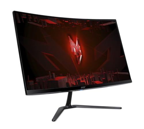 Acer Nitro 27" Full HD 1920 x 1080 1500R Curve PC Gaming Monitor | AMD FreeSync Premium | 165Hz Refresh | 1ms (VRB) | ZeroFrame Design | 1 x Display