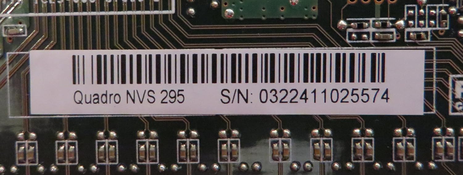PNY Quadro NVS 295 256MB DDR3 2DisplayPort PCI-Express x16 Low Profile Video Card