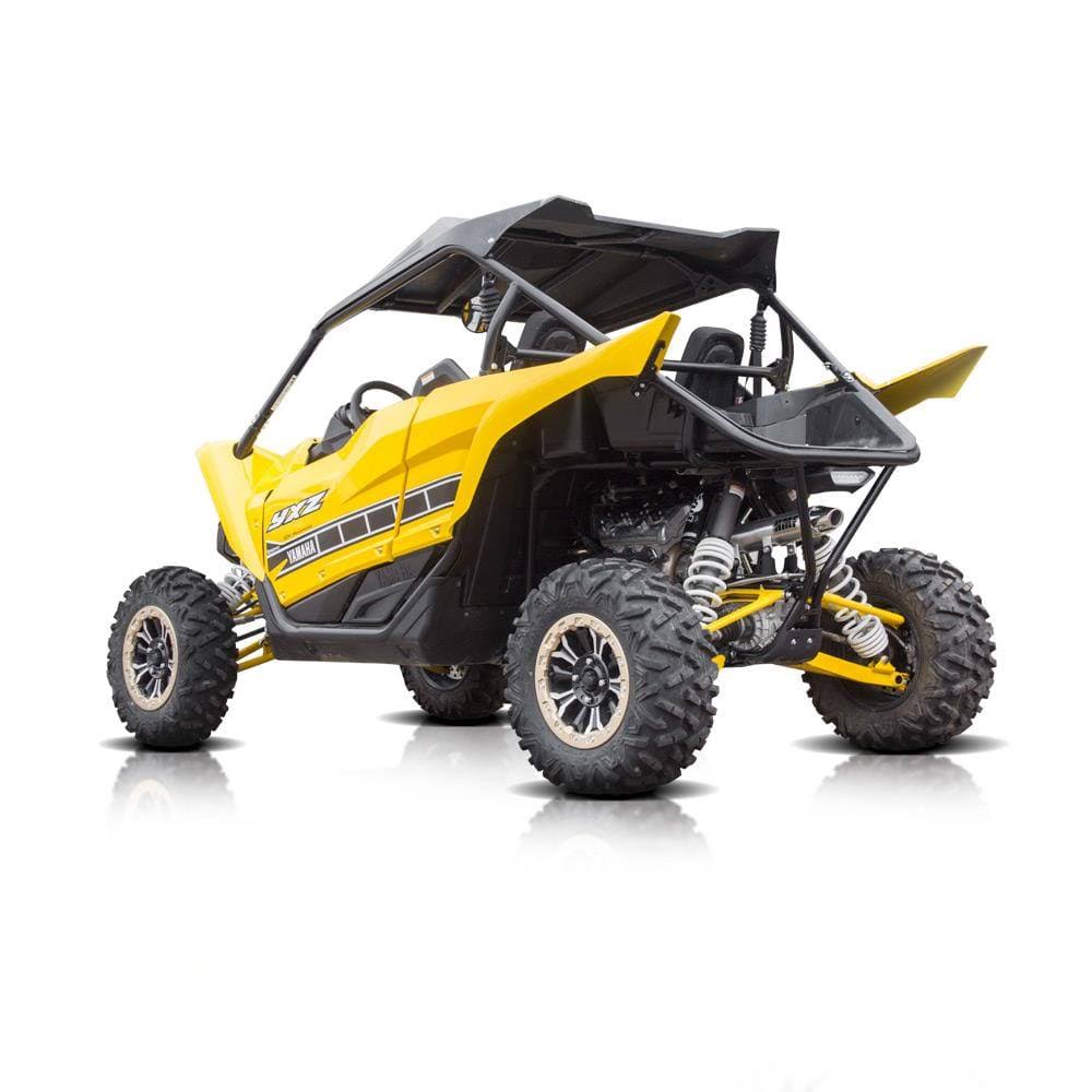 HMF Racing Orange Performance Black Out Slip on Exhaust for Yamaha YXZ 1000R 16-19 End Cap- Euro-Black