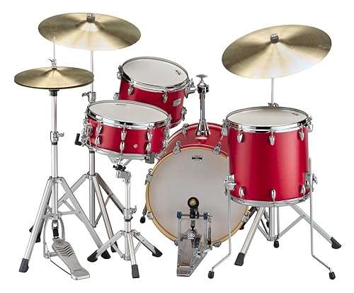 Yamaha Tour Custom Maple 4pc Standard Shell Pack, Chocolate Satin