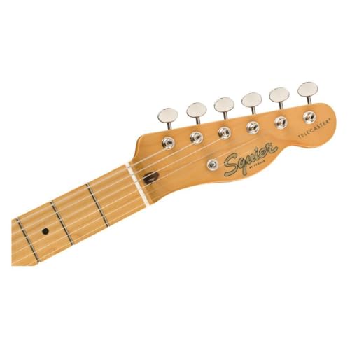 Squier Classic Vibe 70s Thinline Telecaster Electric Guitar, with 2-Year Warranty, Natural, Maple Fingerboard