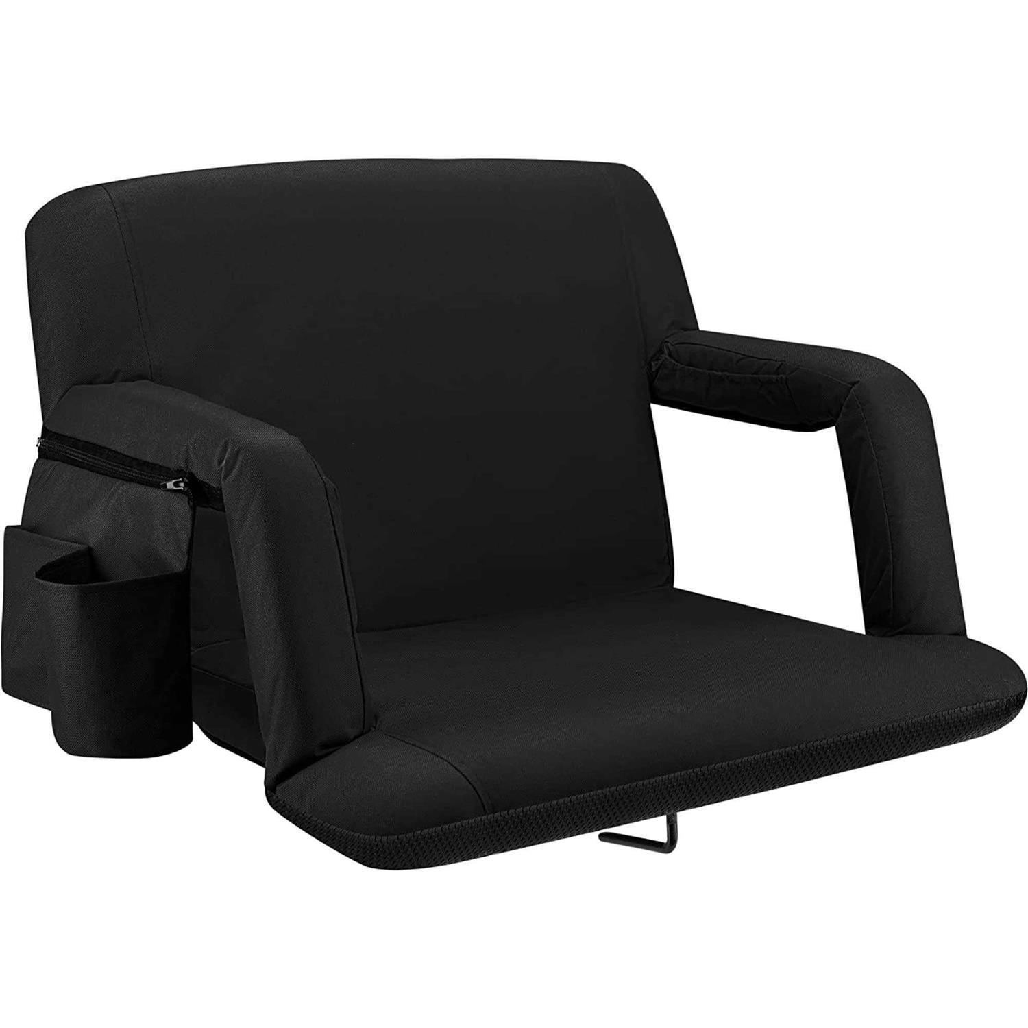 Alpcour Reclining Stadium Seat with Armrests - Sports Supplies Online Store