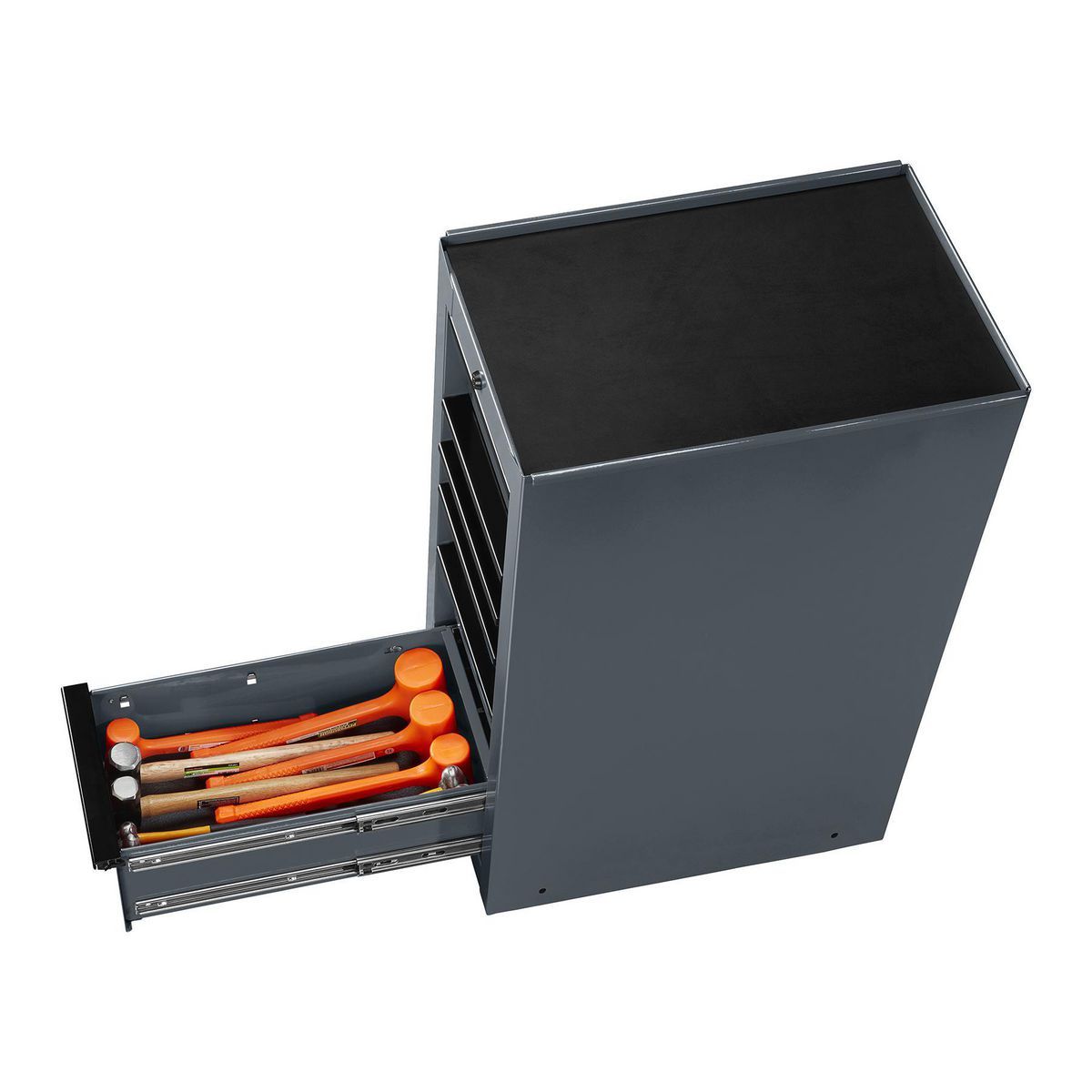 U.S. GENERAL 15 in. End Cabinet, Series 3, Slate Gray