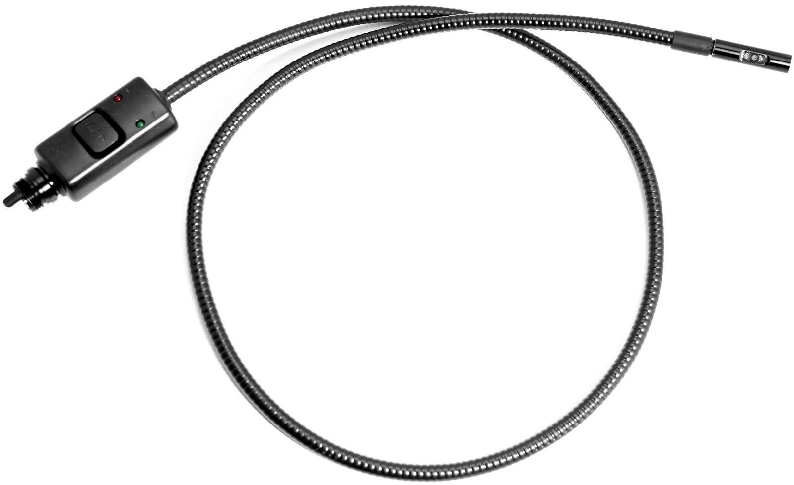 Vividia 9mm Portable Flexible Inspection Camera Borescope with Dual-Lens Camera Head and 2.4x22 LCD Monitor