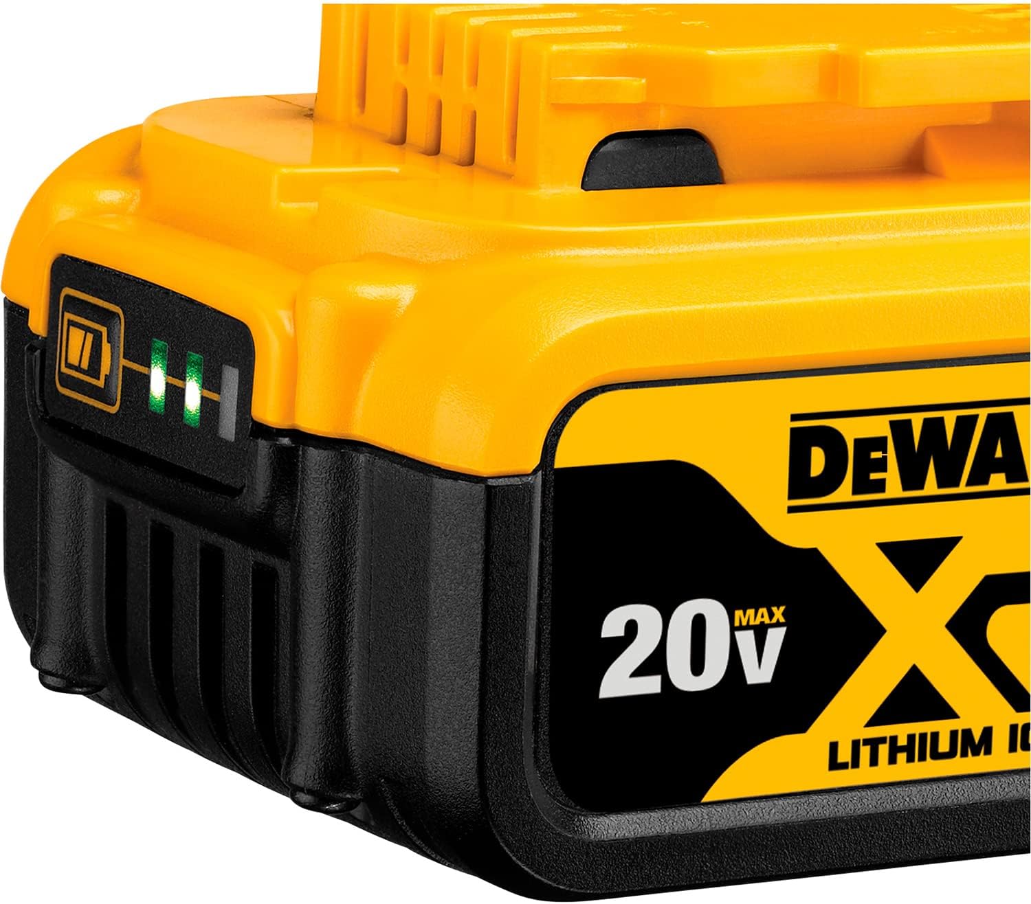 DeWaIt 20V MAX XR 5.0Ah Lithium Ion Battery, 4-Pack