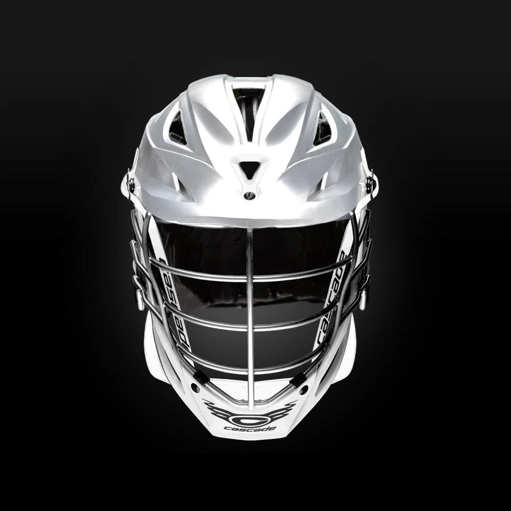 Cascade R Platinum Finish Lacrosse Helmet