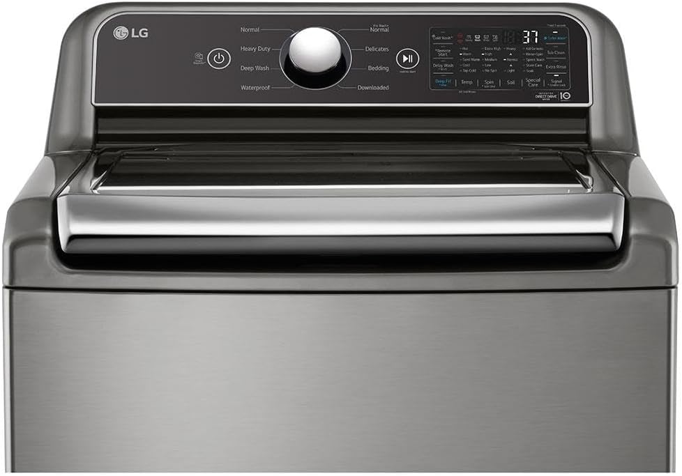 LG WT7405CV 5.3 Cu. Ft. Graphite Steel Top Load Washer