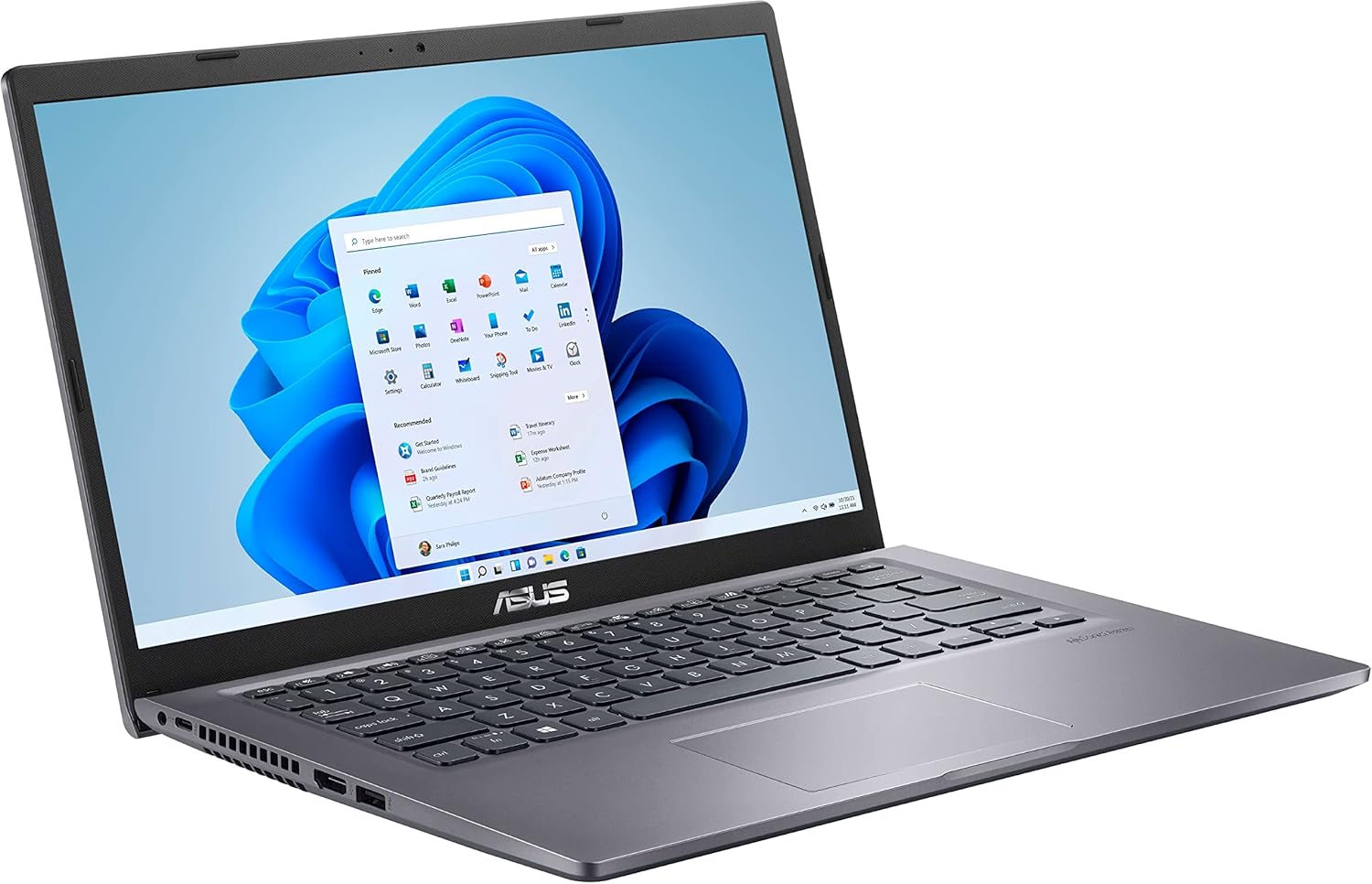 2022 Newest ASUS Vivobook 14 Thin and Light Laptop 14.0" 60Hz HD LED Backlit Display (AMD Ryzen 3 3250U 2-Core, 8GB RAM, 128GB SSD, AMD Radeon