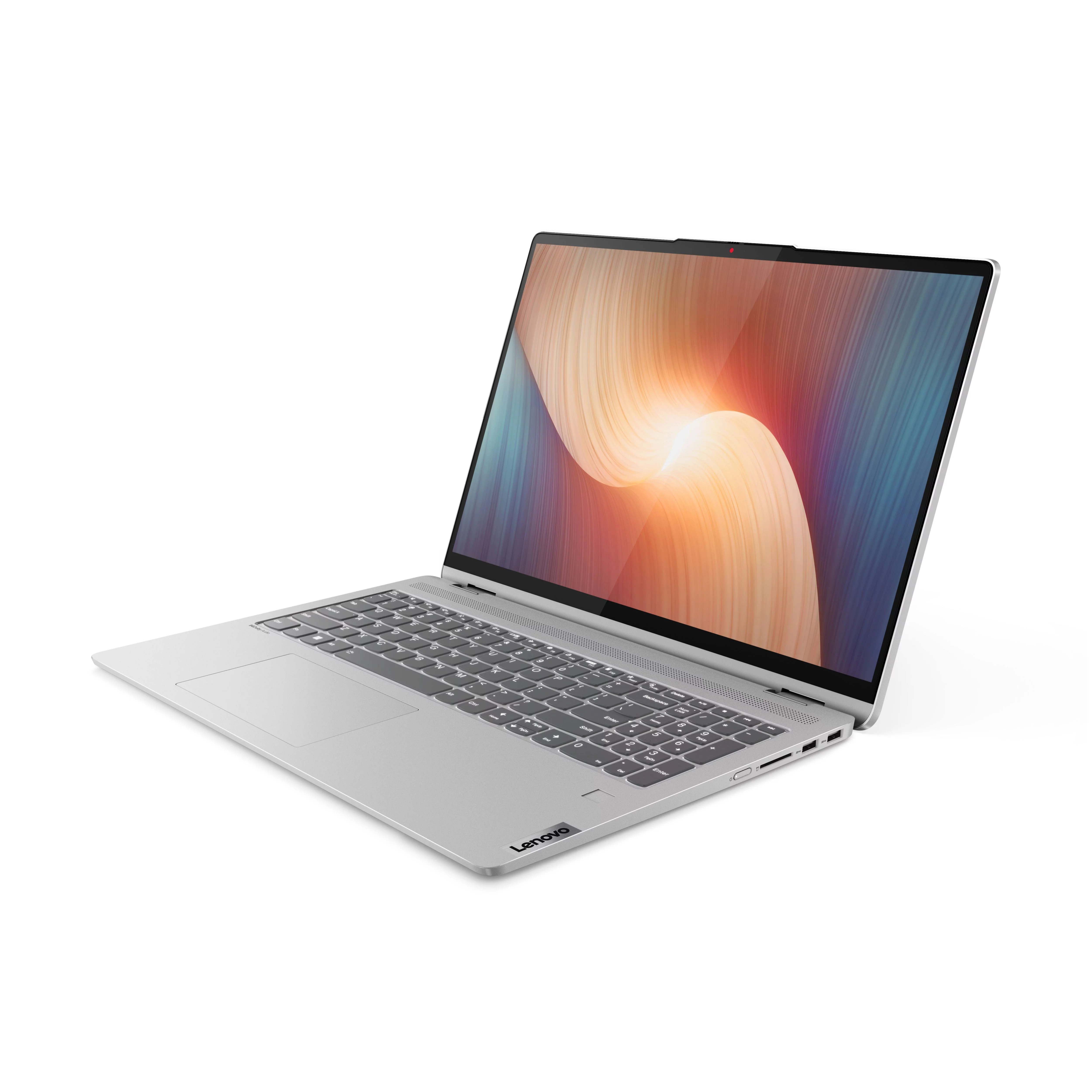 Lenovo Ideapad Flex 5i 16" WUXGA IPS Touchscreen Laptop, Intel Core i7-1255U, 8GB RAM, 512GB SSD, Windows 11 Home, Cloud Grey, 82R80022US