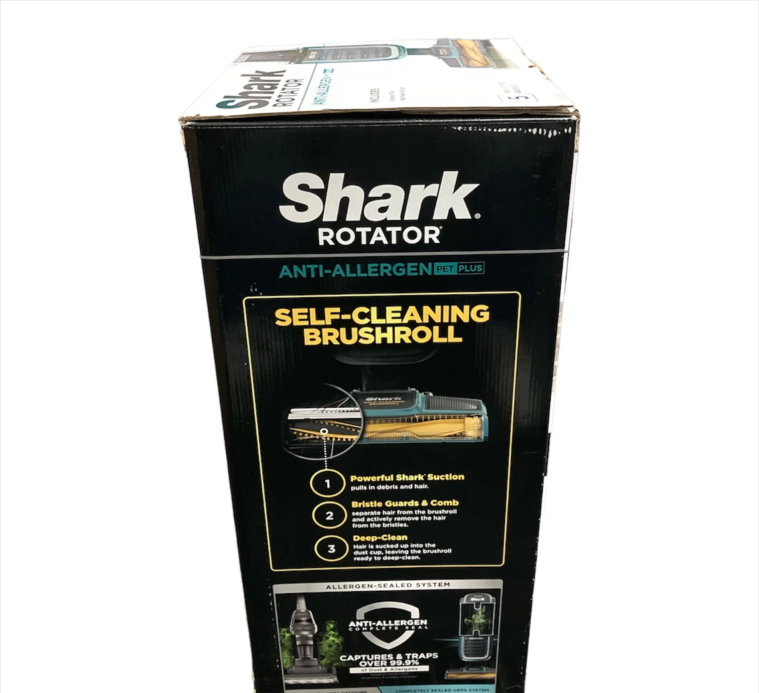 Shark Rotator Anti-Allergen Pet Plus with Self-Cleaning Brushroll Vacuum, ZU55