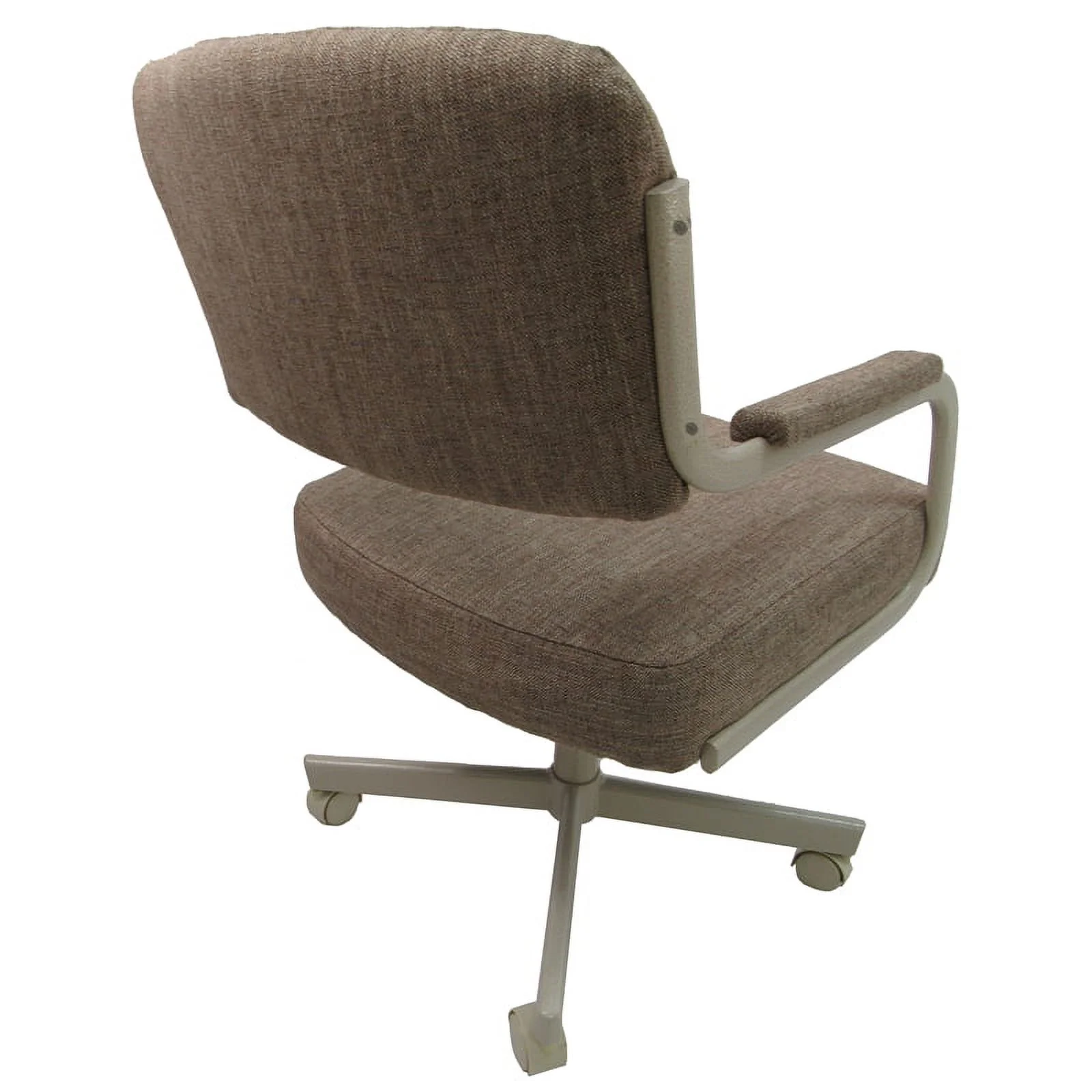 4 - Swivel Metal Caster Dining Chairs - M-110 Style