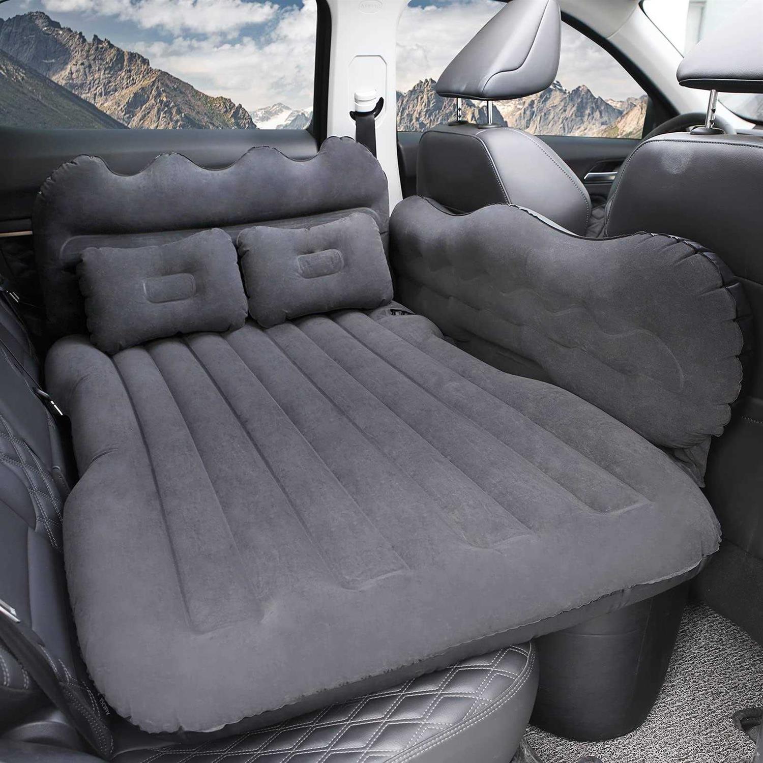 Lammyner Inflatable Bed for SUV Travel Bed Truck Air Mattress Car Sleeping for Camping, Hiking, Trip and Other Outdoor Activities