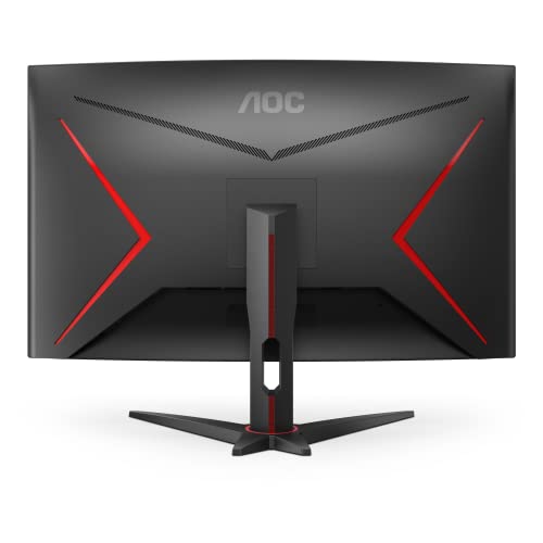 AOC C27G2Z 27" Curved Frameless Ultra-Fast Gaming Monitor, FHD 1080p, 0.5ms 240Hz, FreeSync, 2x HDMI 2.0, 1x Display Port, Height Adjustable
