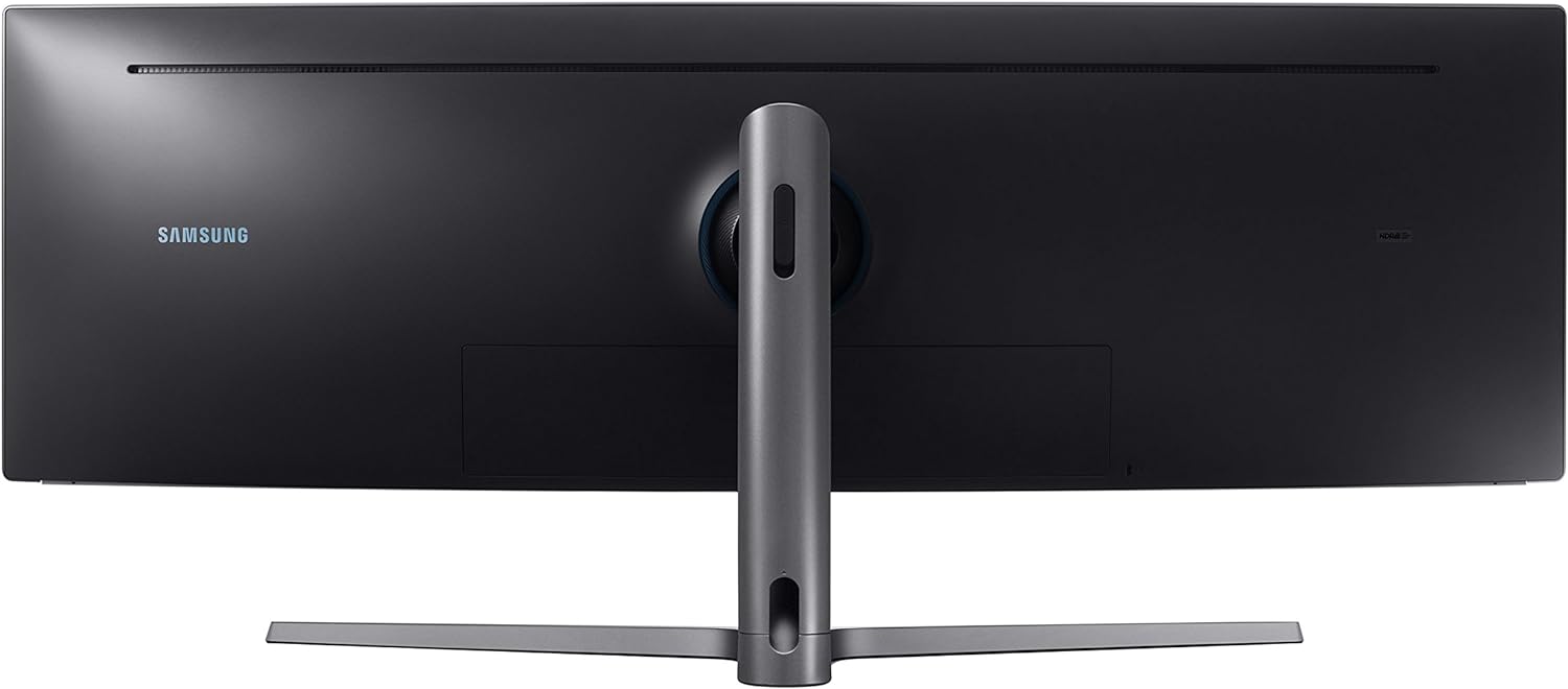 SAMSUNG 49-Inch CHG90 144Hz Curved Gaming Monitor (LC49HG90DMNXZA) &ndash; Super Ultrawide Screen QLED Computer Monitor, 3840 x 1080p Resolution