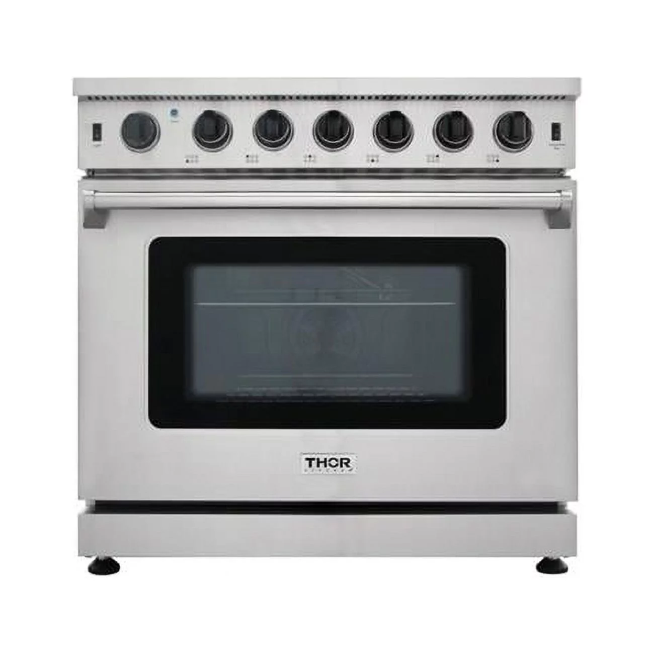 36 in. 6 cu. ft. Freestanding Professional Gas Range