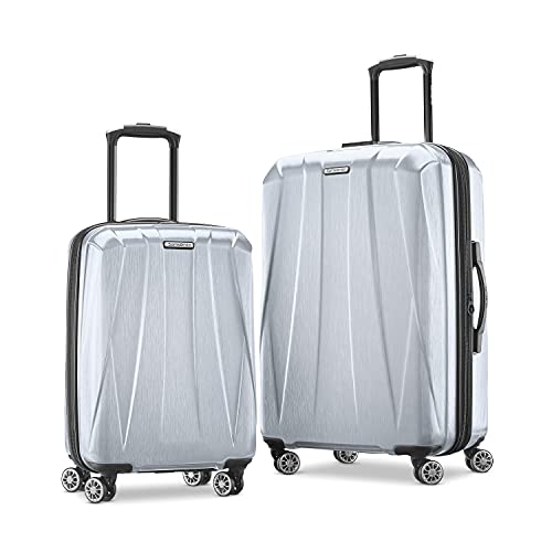 Samsonite Centric 2 Hardside Expandable Luggage with Spinner Wheels, Black, Carry-On 20-Inch