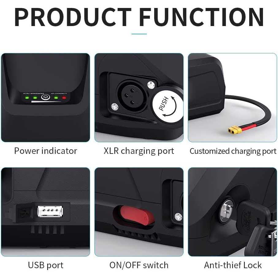 Unit Pack Power Official 20Ah /15Ah / 13Ah Ebike Battery 52v 48V 36V Bike Battery for 0-1500W Bafang Voilamart AW Ebikeling JauoPay PEXMOR