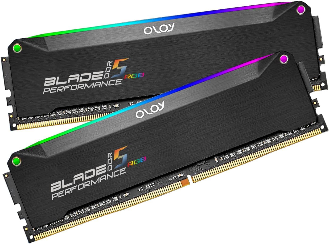 OLOy DDR5 RAM 16GB (2x8GB) Blade-RGB Aura Sync RGB 5600 MHz CL36 1.25V UDIMM (MD5U0856360BRKDE)